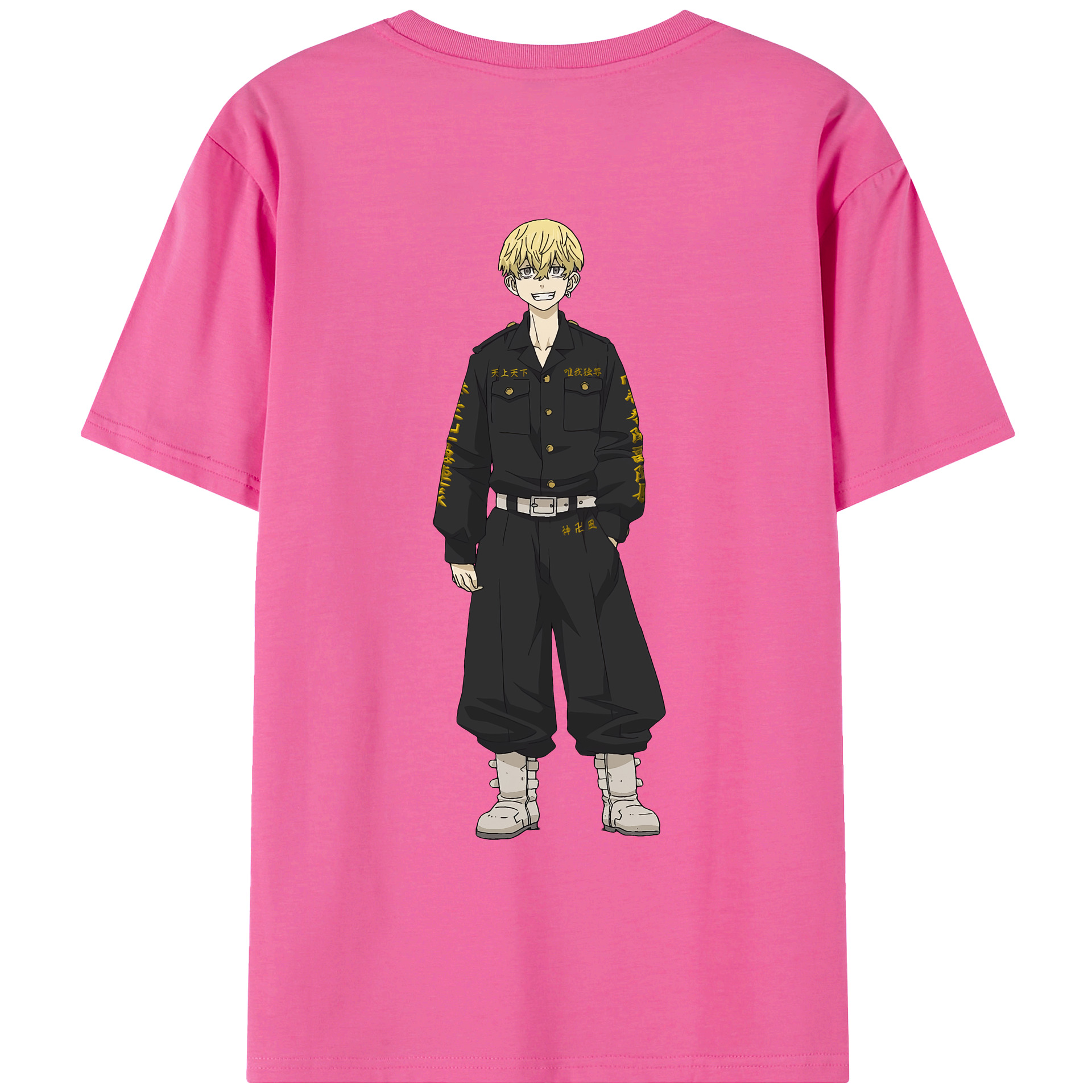 （画像用） 東京リベンジャーズ Tokyo Revengers レディース半袖Tシャツ(バックプリント)